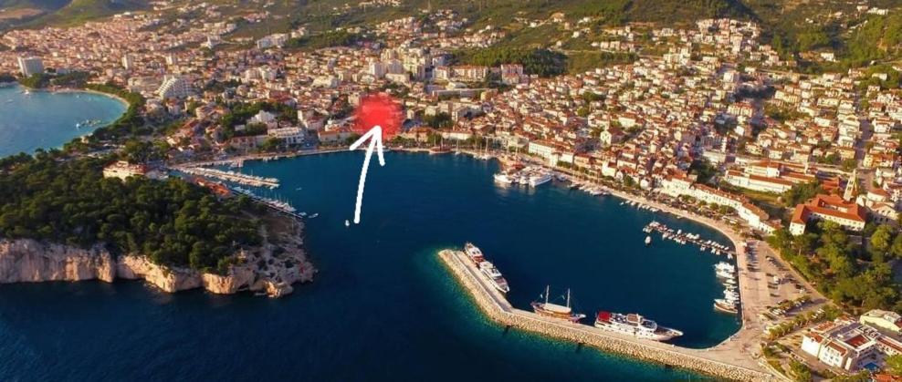 Apartment "None" Makarska Esterno foto